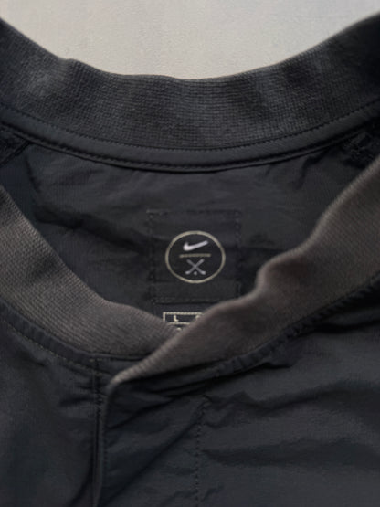 VINTAGE NIKE GOLF BLACK WINDBREAKER - L