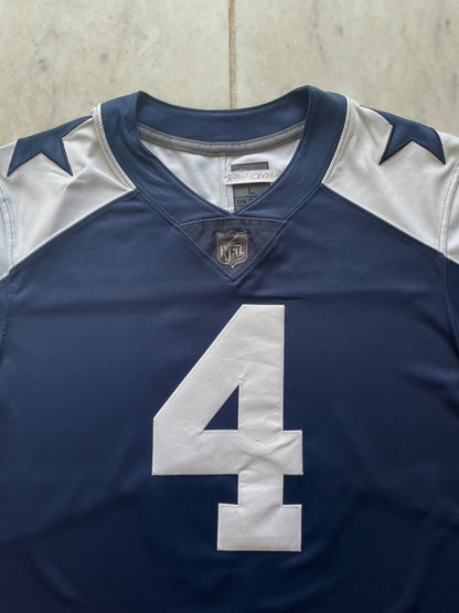 NFL/NIKE DALLAS COWBOYS 'DAK PRESCOTT' 4 JERSEY - MEDIUM/LARGE