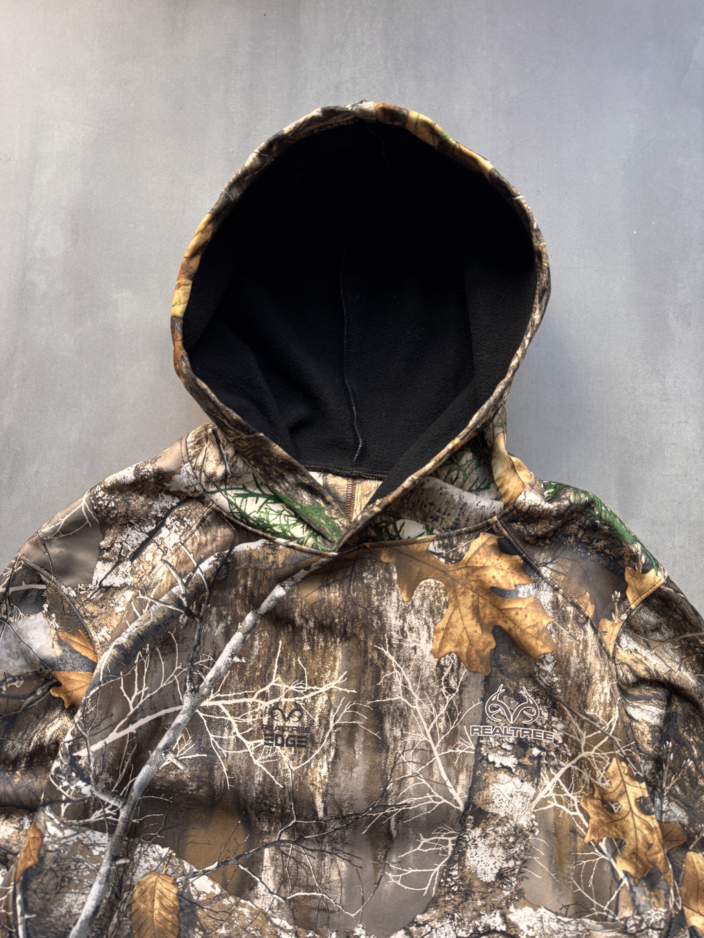 VINTAGE REALTREE CAMO HOODIE - L