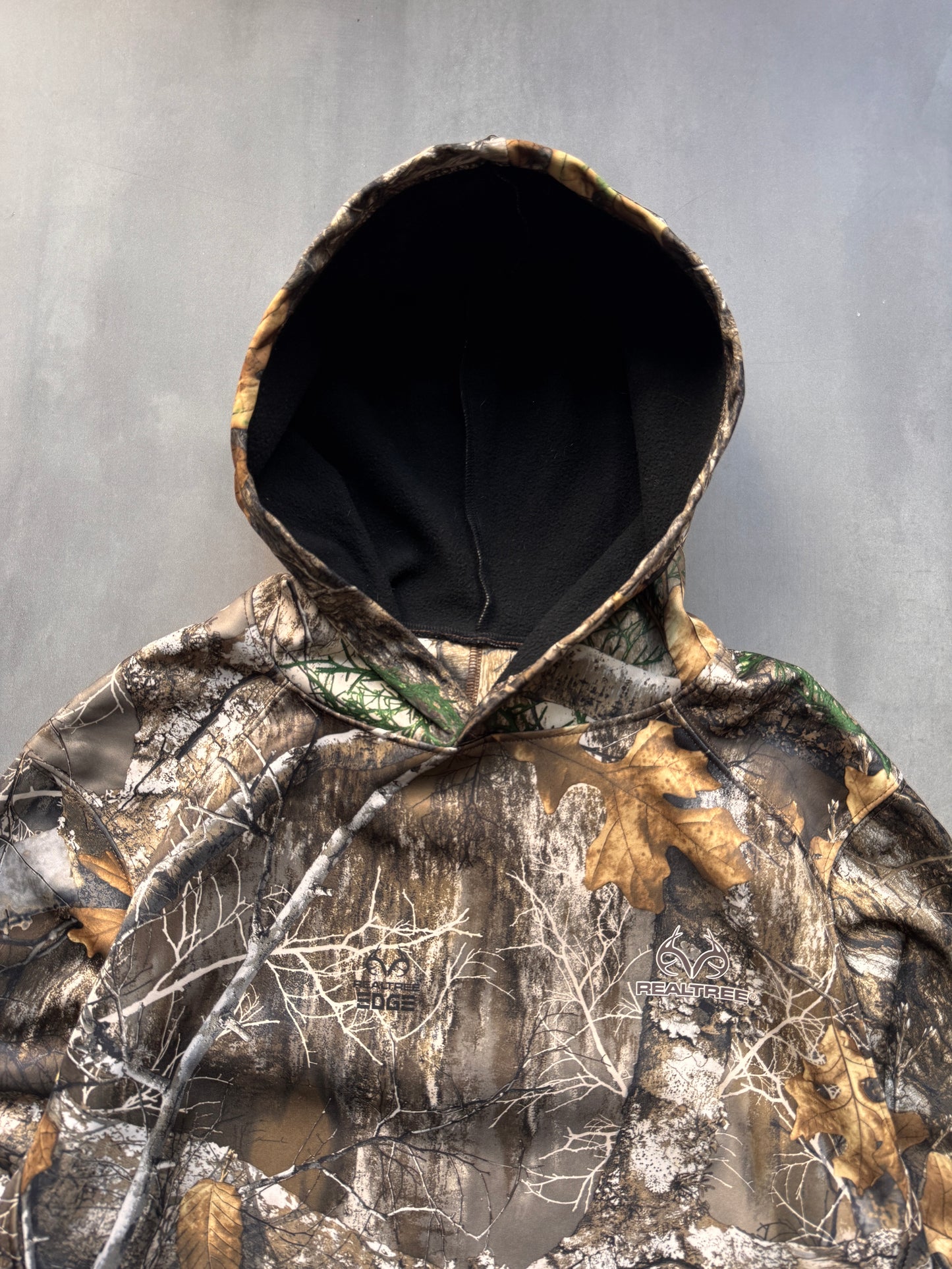 VINTAGE REALTREE CAMO HOODIE - L