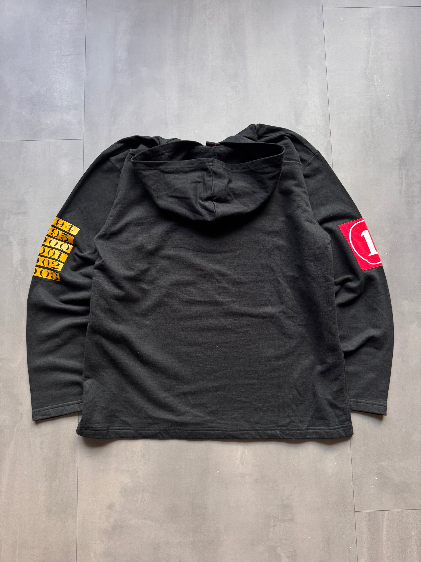VINTAGE F1 MICHAEL SCHUMACHER WORLD CHAMPION 2003 BLACK HOODIE - XL