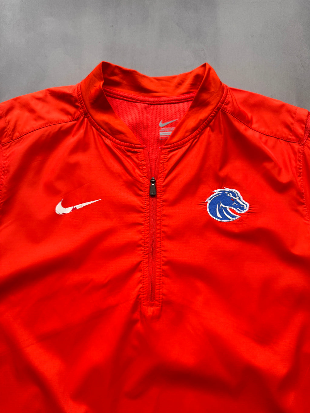 VINTAGE NIKE BOISE STATE STALLIONS ORANGE SPORT TEE - L