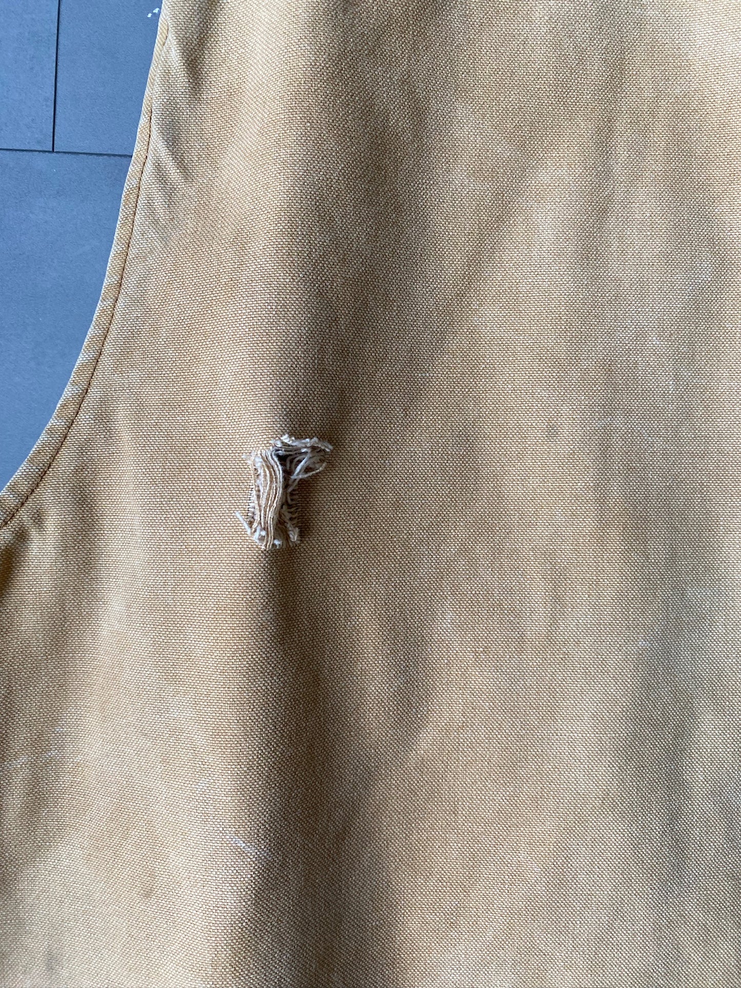 VINTAGE WALLS BLIZZARD PRUF TAN WORKWEAR GILET - XXL