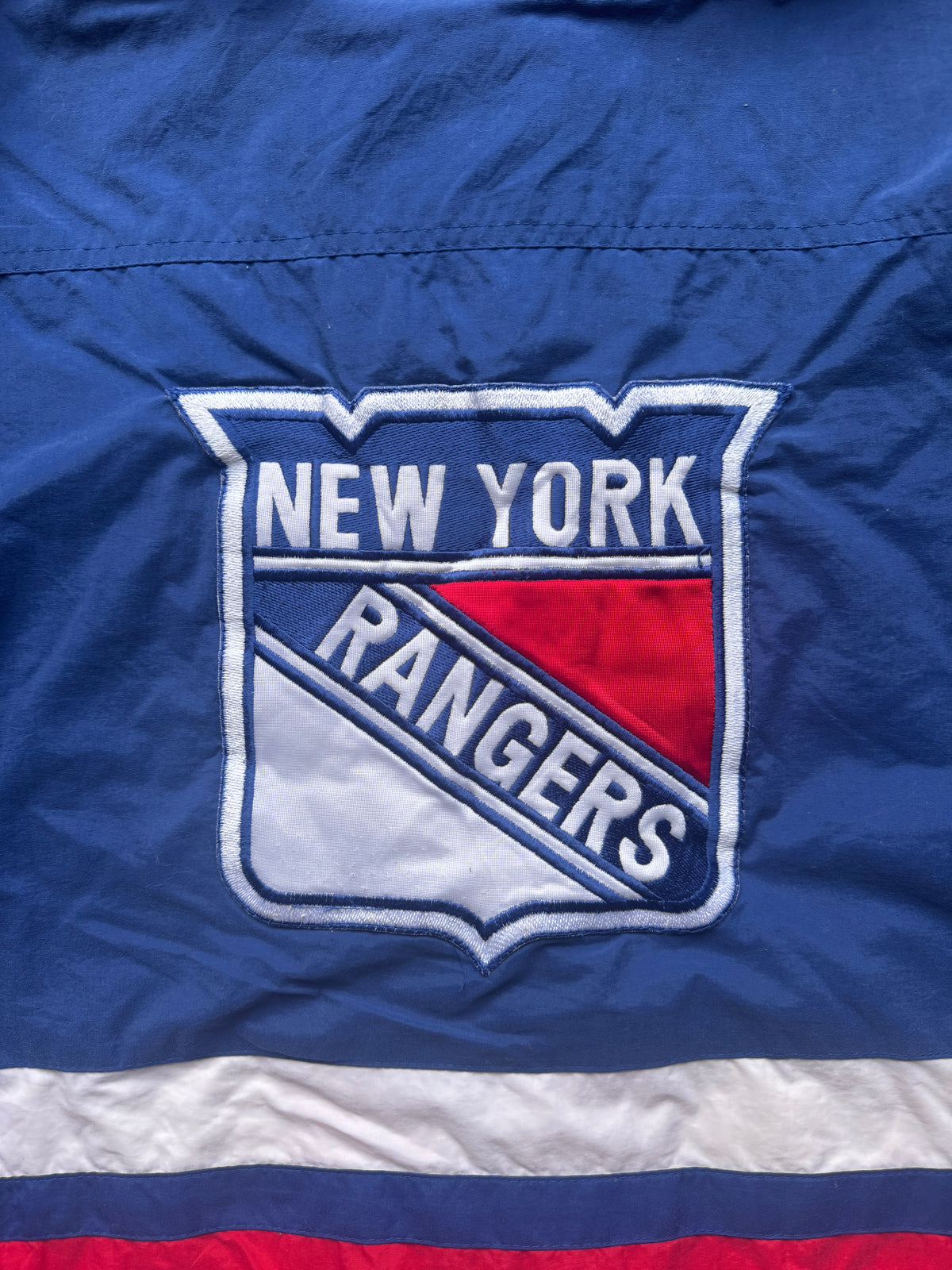 VINTAGE NHL NEW YORK RANGERS JACKET - XL
