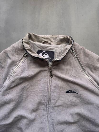 VINTAGE QUICKSILVER GREY JACKET - L