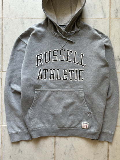 RUSSEL ATHLETICS GREY HOODIE - LARGE