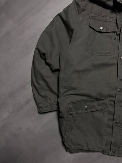 NORTHWESTERN GREY/GREEN PARKA JACKET - XLARGE/XXLARGE