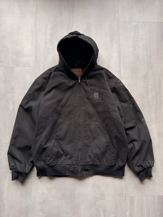 VINTAGE AGRIGOLD BLACK ACTIVE JACKET - XXL
