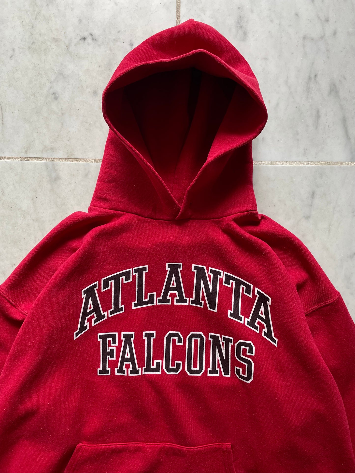 NFL ATLANTA FALCONS RED HOODIE - LARGE