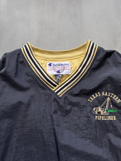 VINTAGE CHAMPION BLACK WINDBREAKER - XXL