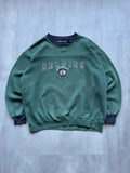 VINTAGE LEE SPORT NBA BOSTON CELTICS GREEN SWEATER - L