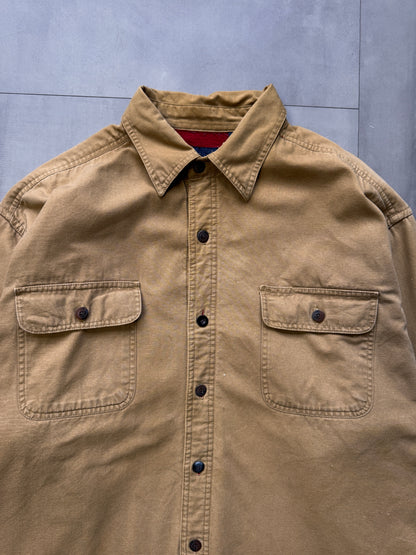 VINTAGE TAN WORK JACKET - XXLARGE