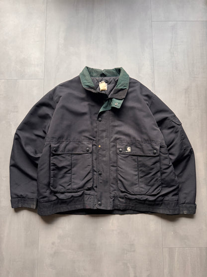 VINTAGE CARHARTT BLACK JACKET - XXL