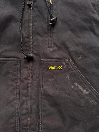 VINTAGE WALLS BLACK ACTIVE JACKET - M