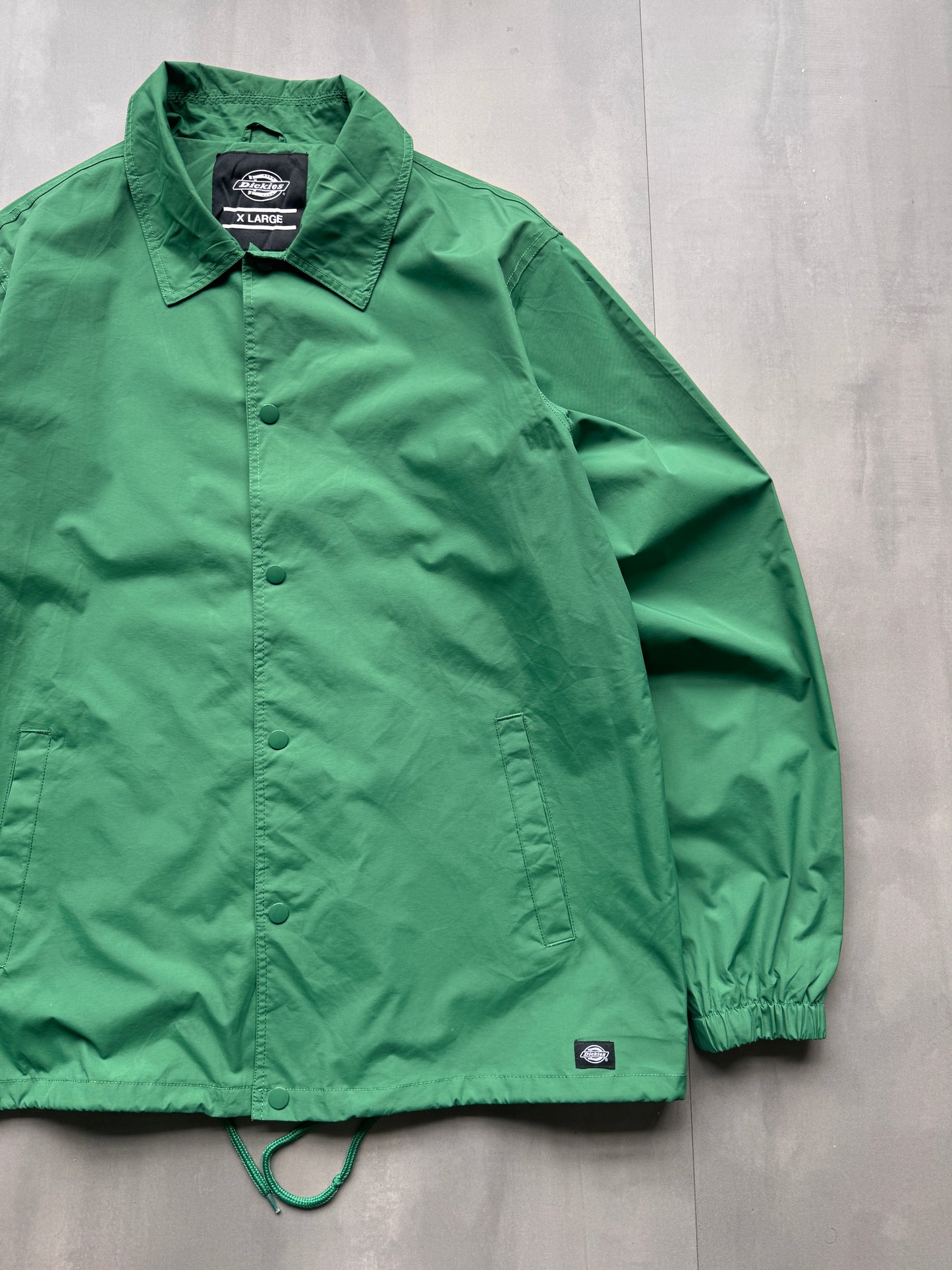 VINTAGE DICKIES LIGHTWEIGHT GREEN JACKET - L