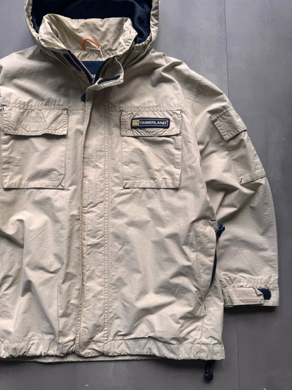 VINTAGE TIMBERLAND BEIGE JACKET - XS