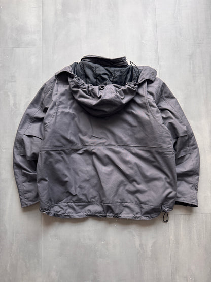 VINTAGE CARHARTT GREY FULLSWING WORK JACKET - XL