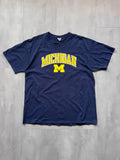 VINTAGE MICHIGAN NAVY TEE - XL