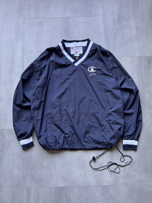 VINTAGE CHAMPION NAVY WINDBREAKER - XL