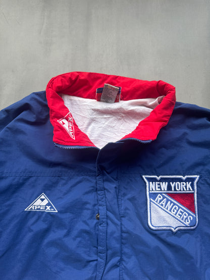 VINTAGE NHL NEW YORK RANGERS JACKET - XL