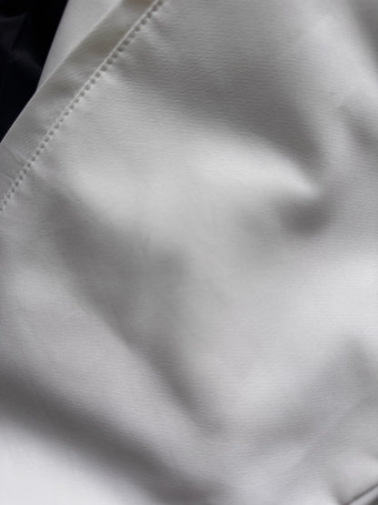 VINTAGE PUMA WHITE WINDBREAKER - M