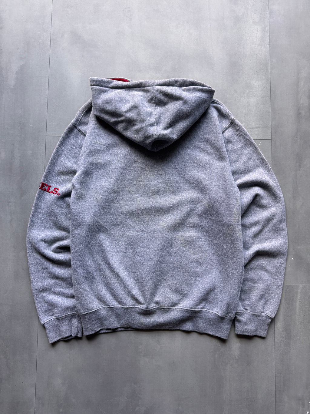 VINTAGE UNIVERSITY OF NEVADA LAS VEGAS GREY HOODIE - XS