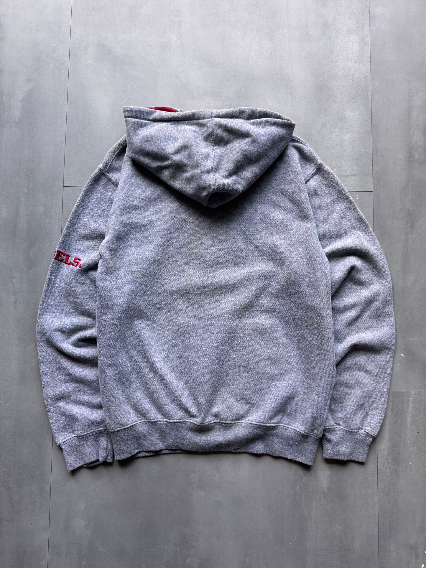 VINTAGE UNIVERSITY OF NEVADA LAS VEGAS GREY HOODIE - XS