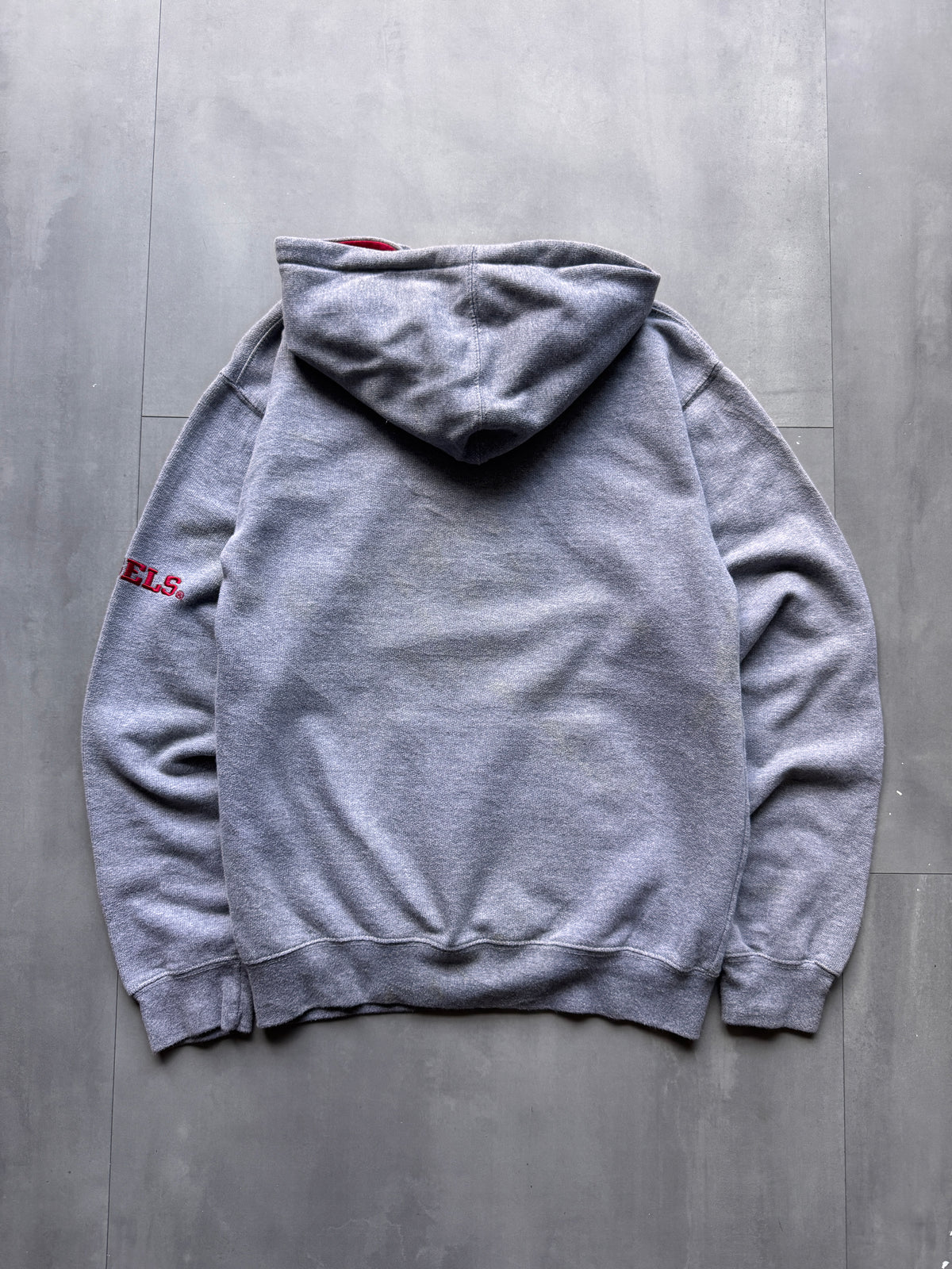 VINTAGE UNIVERSITY OF NEVADA LAS VEGAS GREY HOODIE - XS