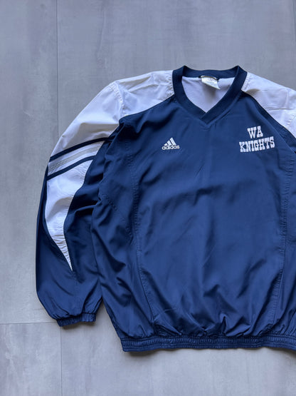 VINTAGE ADIDAS WA KNIGHTS NAVY WINDBREAKER - M