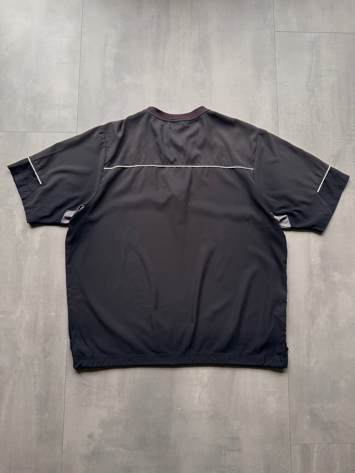 VINTAGE UNDERARMOUR NORTH CAROLINA HARDBALL BLACK SPORT TEE - L