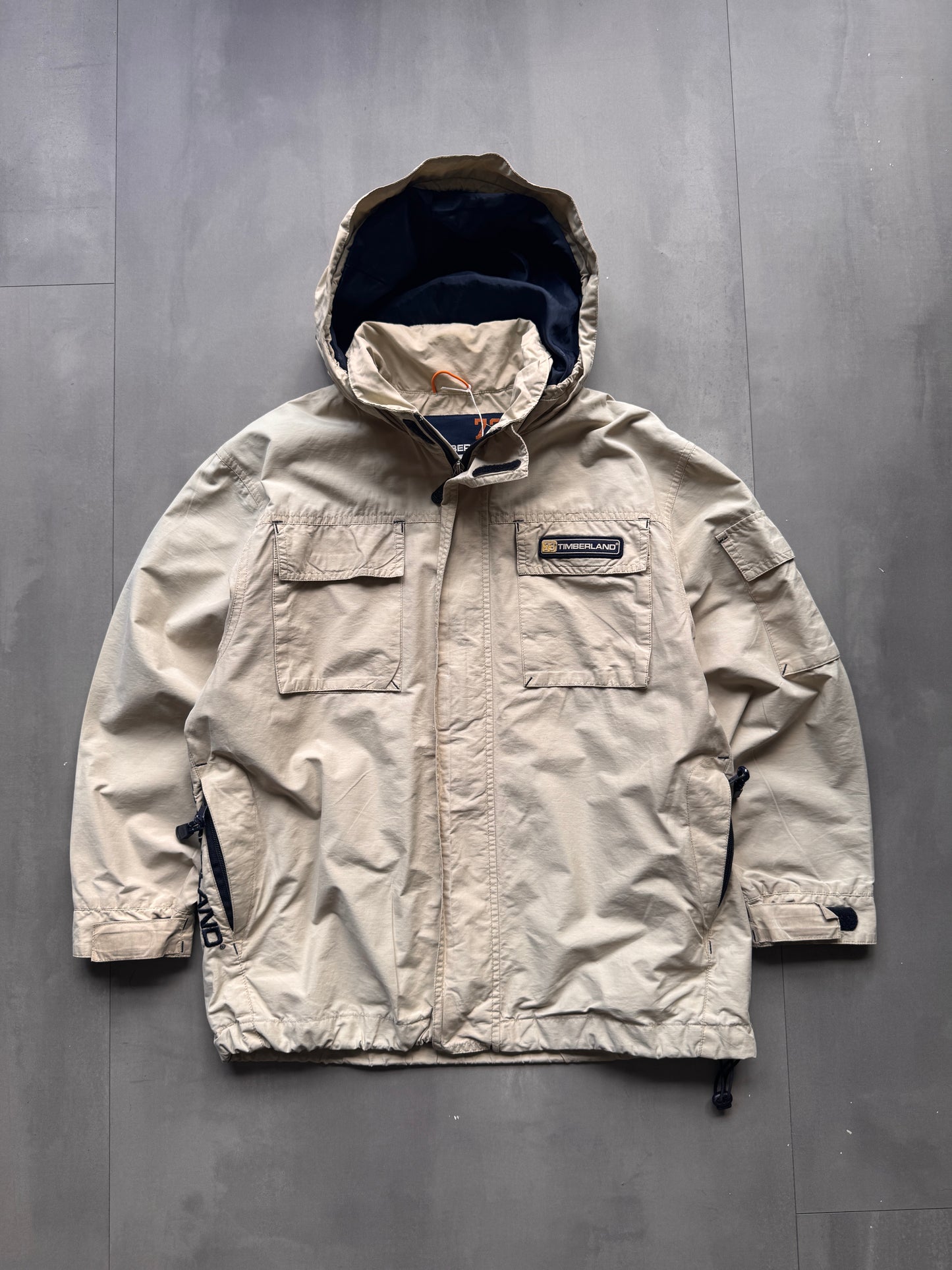 VINTAGE TIMBERLAND BEIGE JACKET - XS