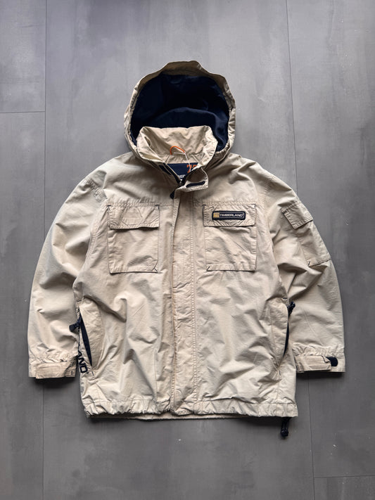VINTAGE TIMBERLAND BEIGE JACKET - XS