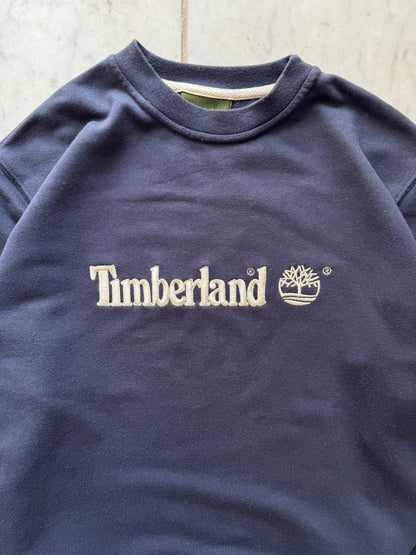 TIMBERLAND NAVY SWEATER - SMALL