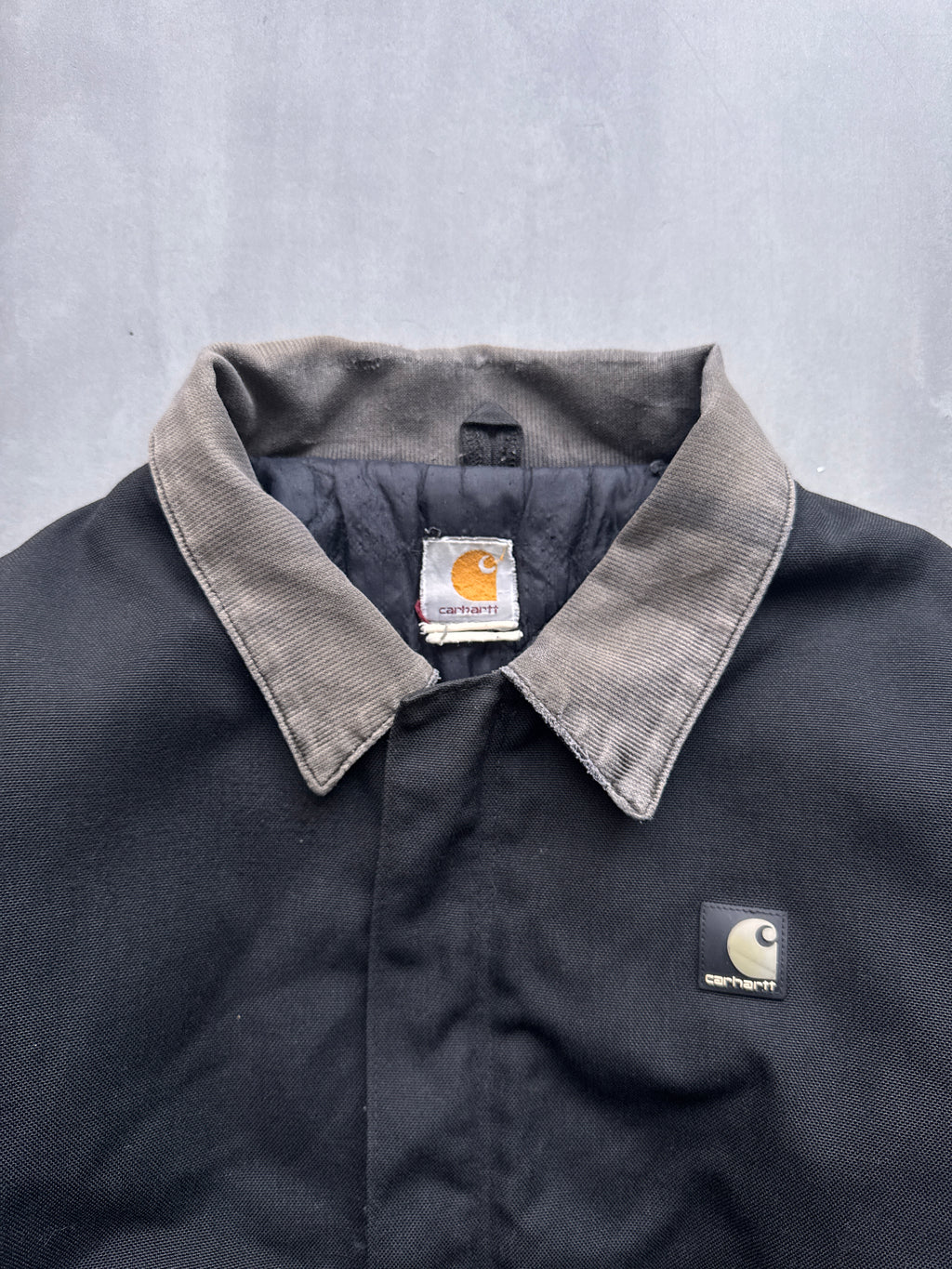 VINTAGE CARHARTT BLACK ARCTIC JACKET - XXL