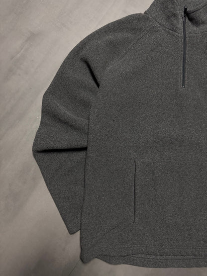 CARHARTT GREY 1/4 ZIP FLEECE - SMALL