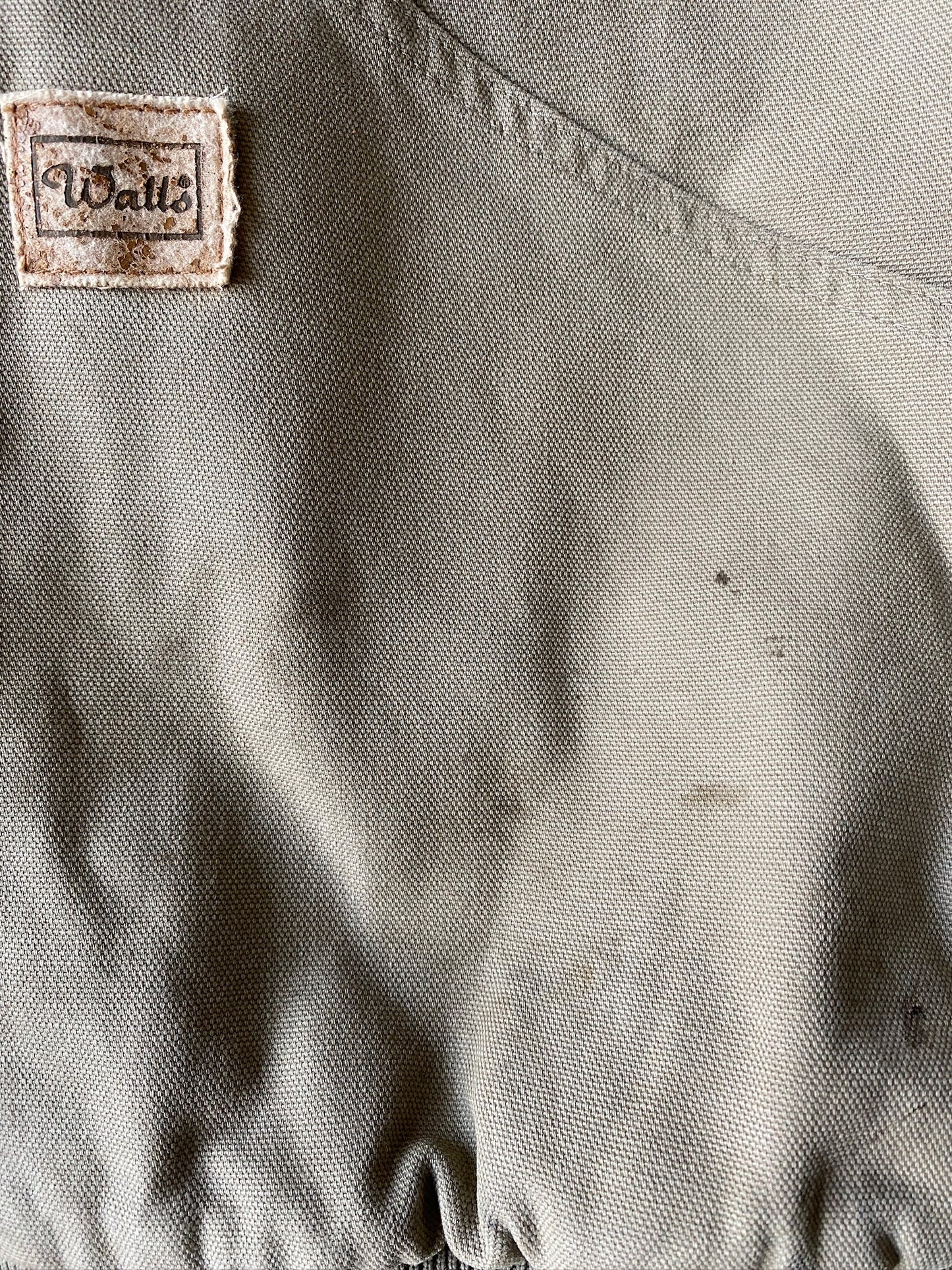 VINTAGE WALLS FADED GREY ACTIVE JACKET - XL