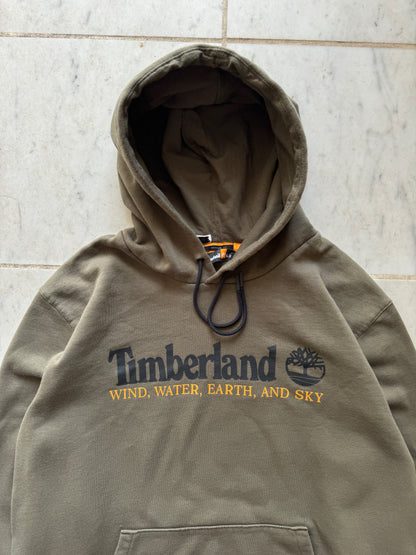 TIMBERLAND GREEN HOODIE - LARGE