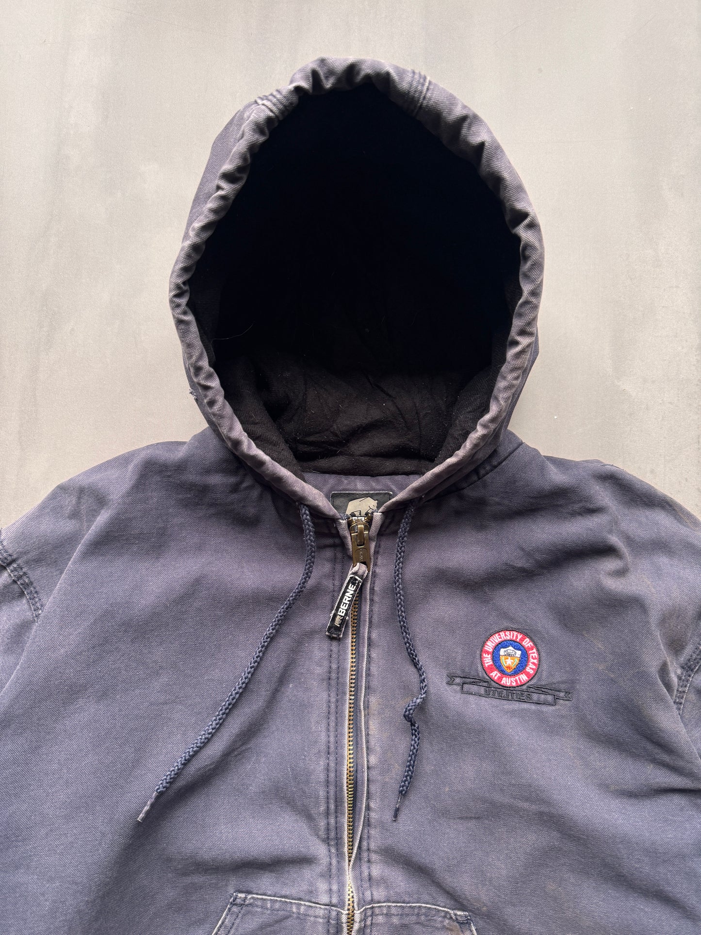 VINTAGE BERNE FADED BLUE ACTIVE JACKET - L