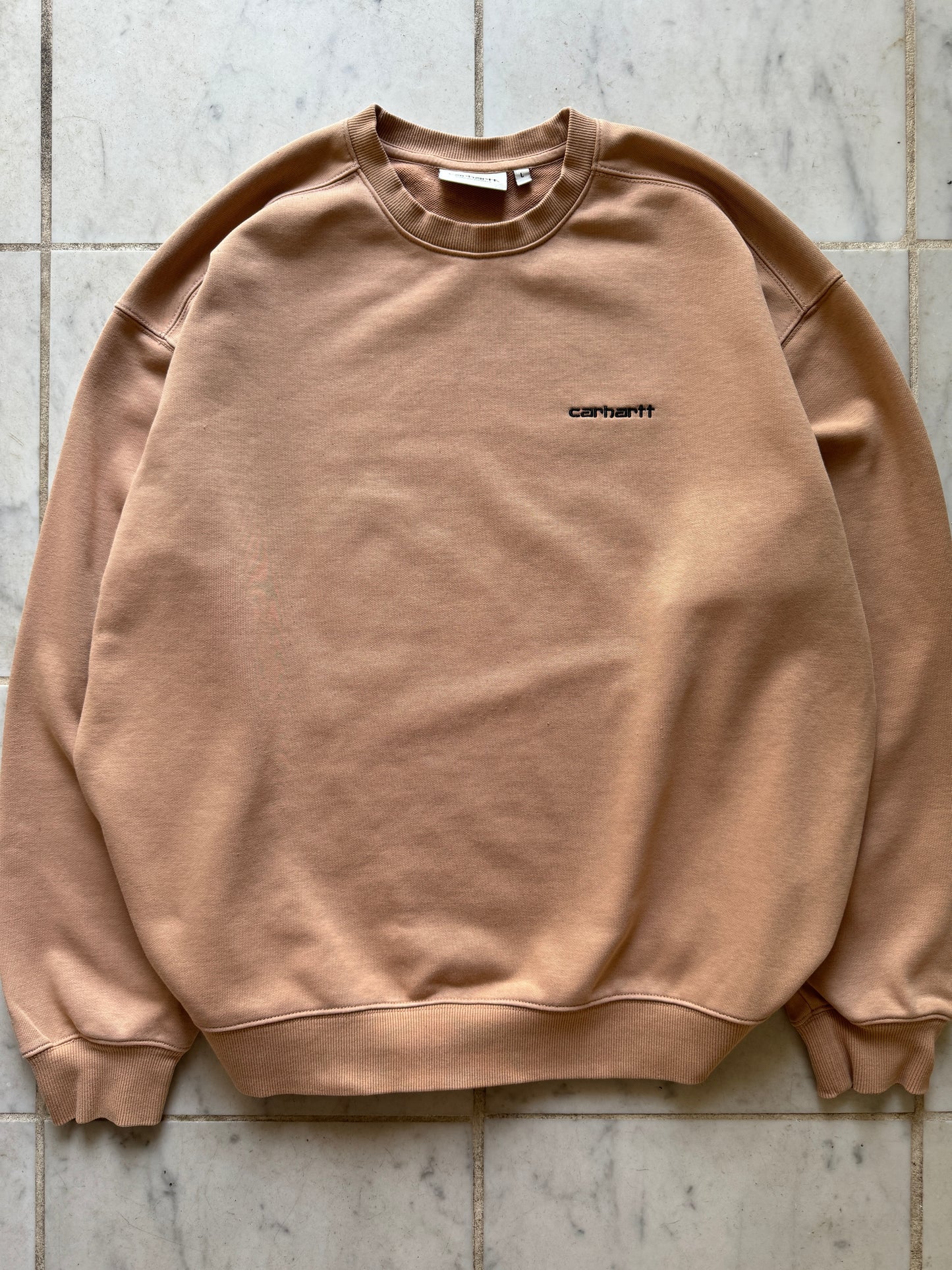 CARHARTT WIP APRICOT SWEATER - LARGE