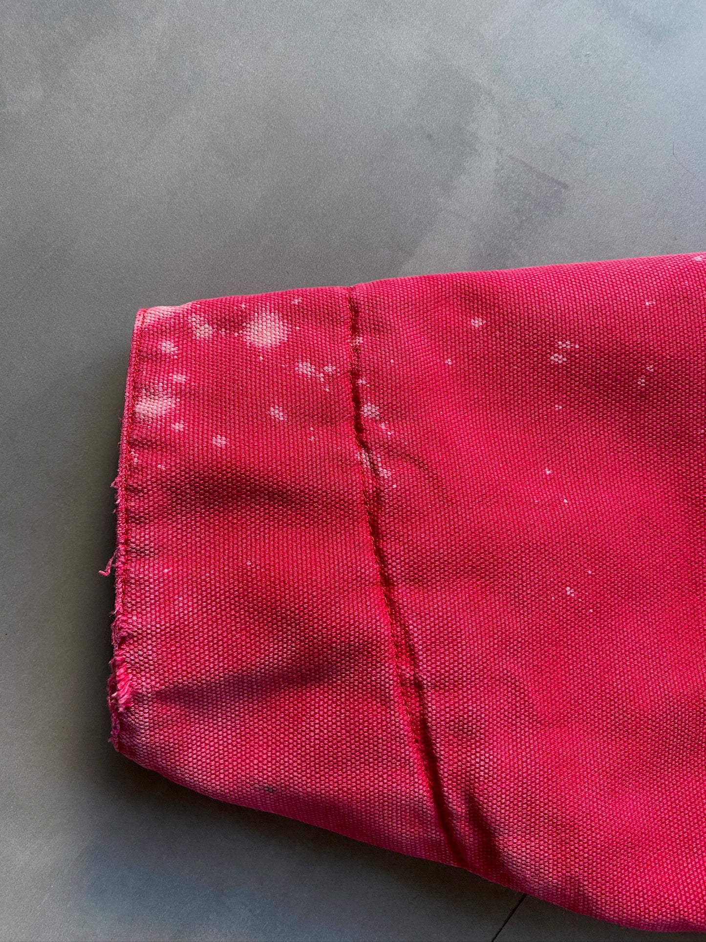 VINTAGE TRI-MOUNTAIN FADED RED DETROIT JACKET - XXXL