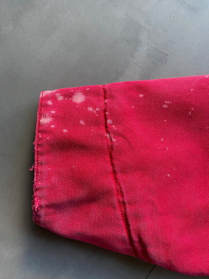 VINTAGE TRI-MOUNTAIN FADED RED DETROIT JACKET - XXXL