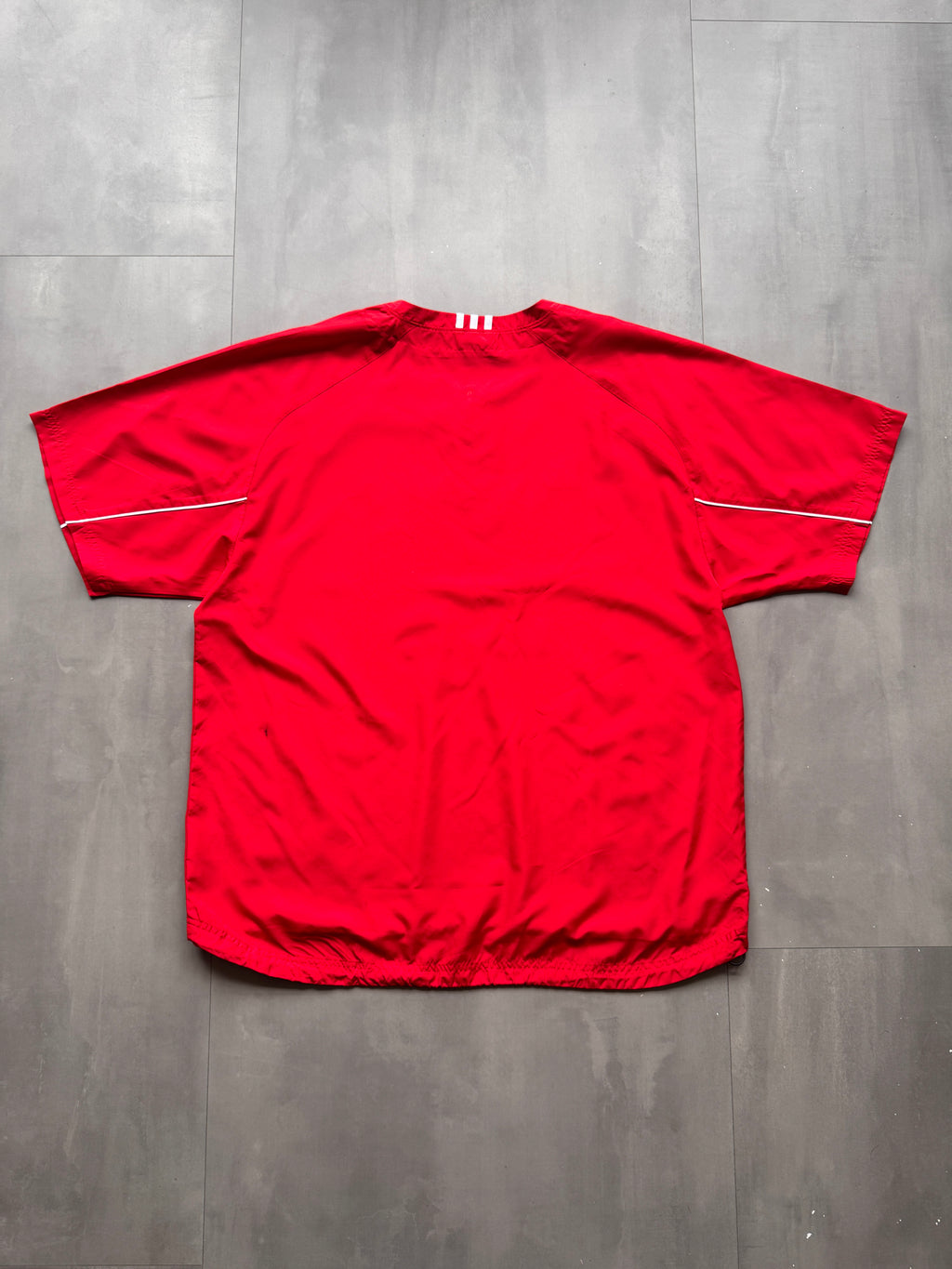 VINTAGE ADIDAS SOUTHERN UTAH UNIVERSITY RED SPORT TEE - XL