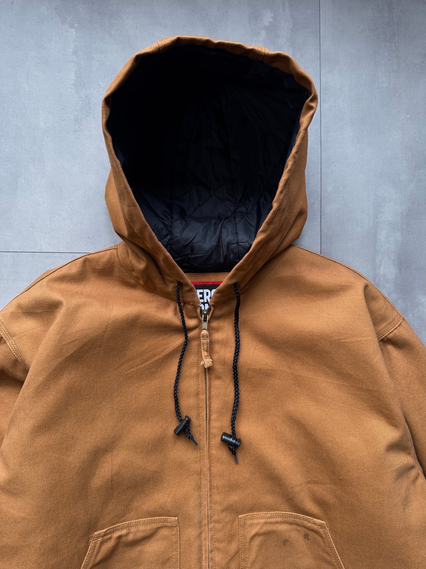 VINTAGE ZERO ZONE TAN ACTIVE JACKET - XLARGE/XXLARGE