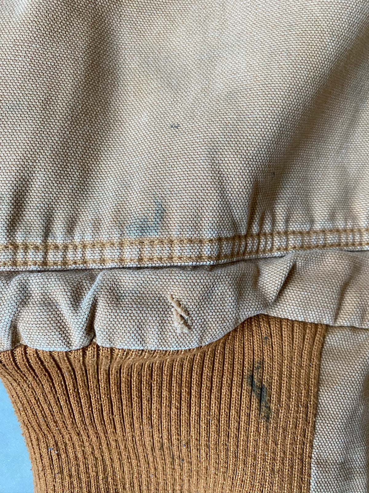 VINTAGE BIG SMITH TAN ACTIVE JACKET - L