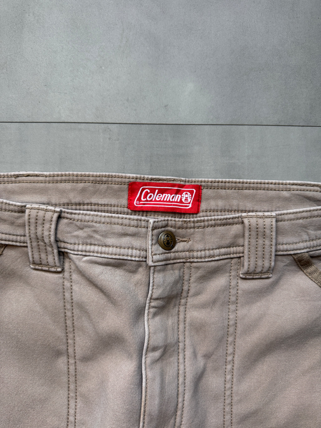 VINTAGE COLEMAN BROWN CARPENTER PANTS - 30