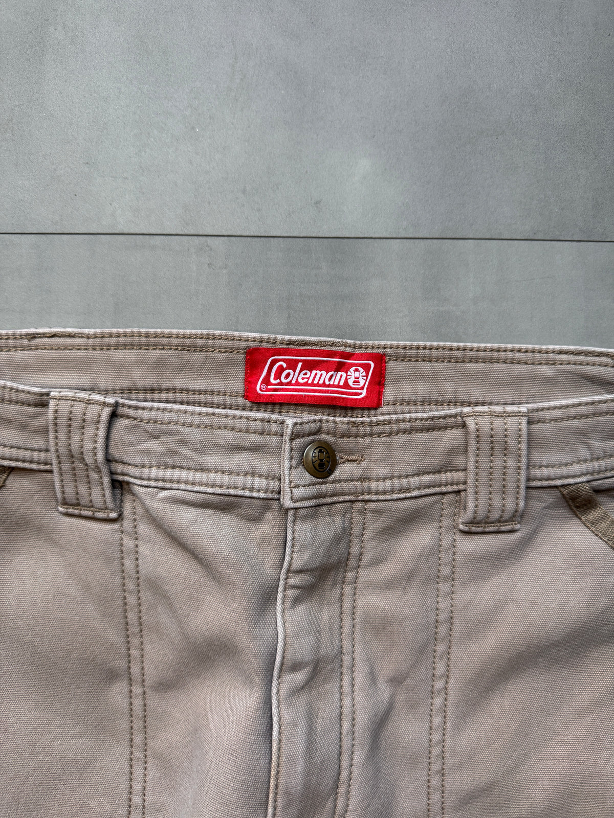 VINTAGE COLEMAN BROWN CARPENTER PANTS - 30