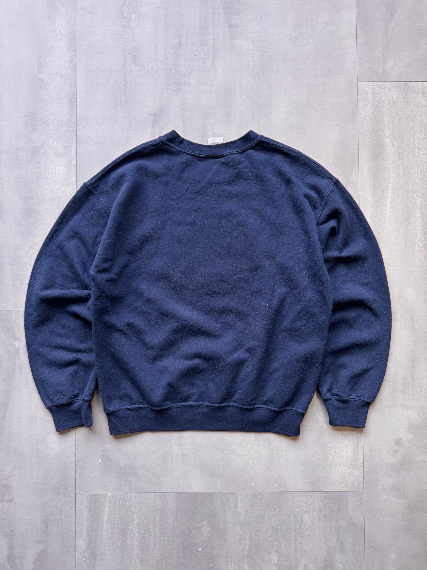 VINTAGE THE UNITED STATES OF AMERICA WASHINGTON DC NAVY SWEATER - SMALL