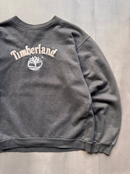 VINTAGE TIMBERLAND GREY SWEATER - S