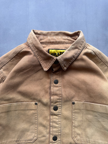 VINTAGE BRAZOS TAN WORK WEAR JACKET - L