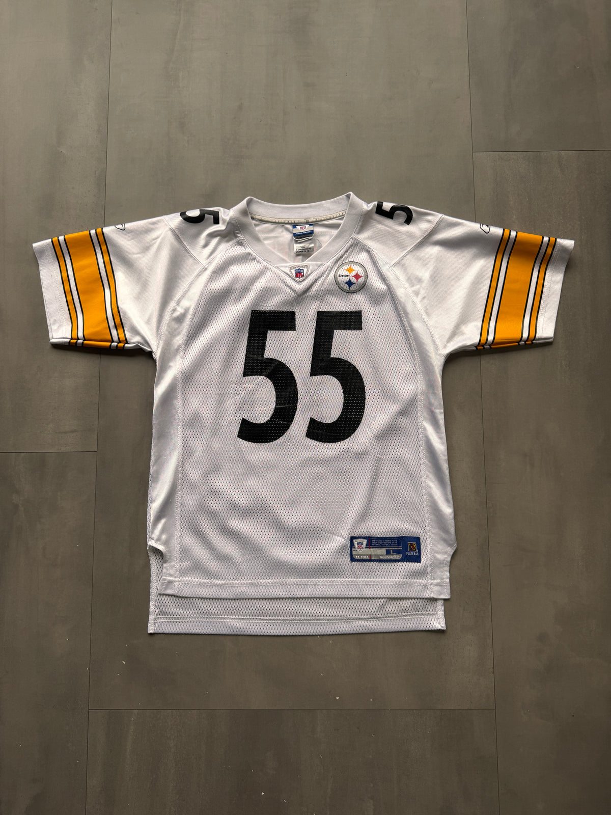 VINTAGE REEBOK NFL PITTSBURGH STEELERS JERSEY - S